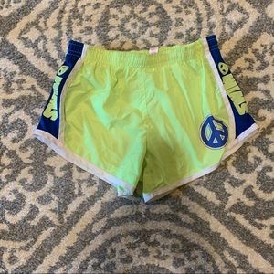 Girls Justice “Swim” athletic shorts